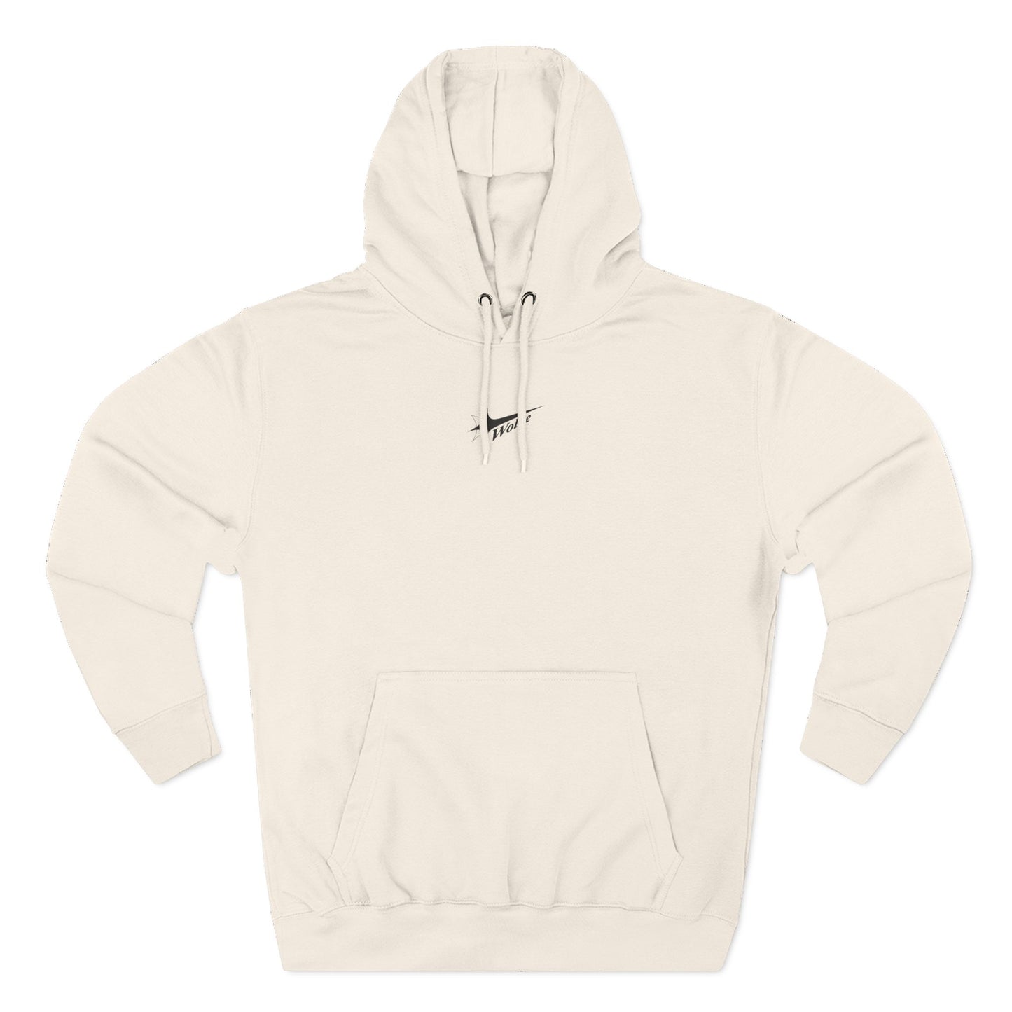 Three-Panel Fleece Hoodie