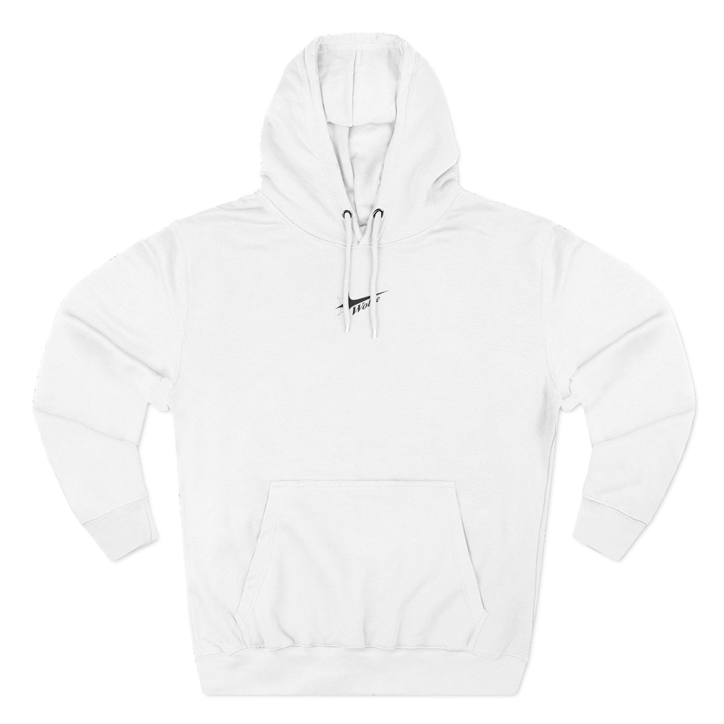 Three-Panel Fleece Hoodie