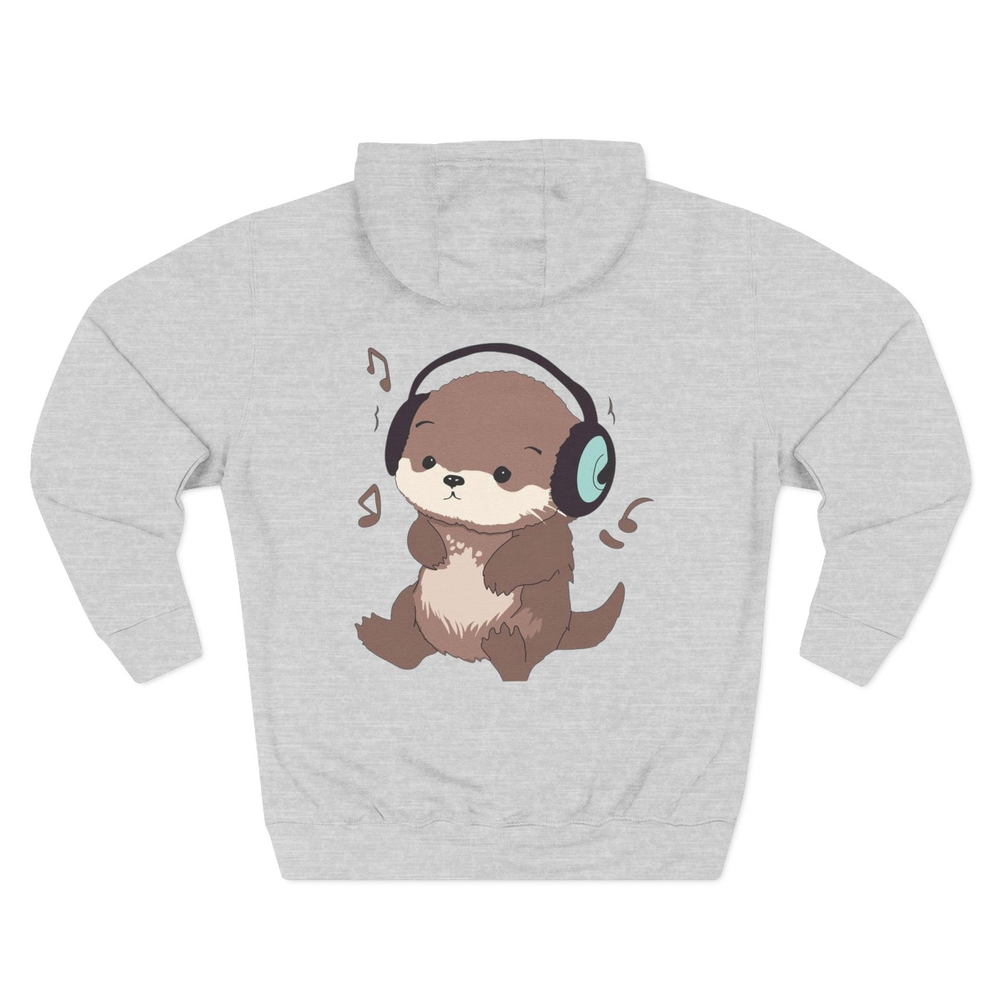 Three-Panel Fleece Hoodie