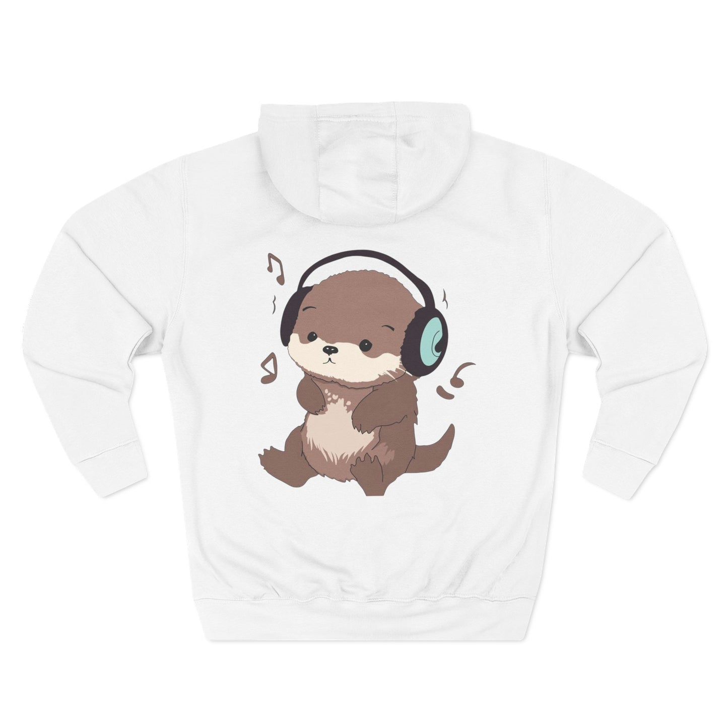 Three-Panel Fleece Hoodie